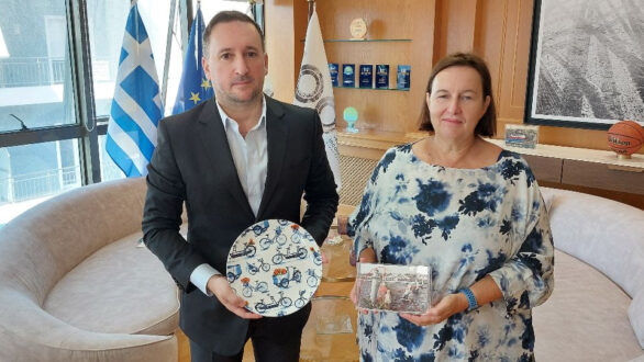 Συνάντηση του Δημάρχου Αλεξανδρούπολης με την Πρέσβειρα της Ολλανδίας στην Αθήνα