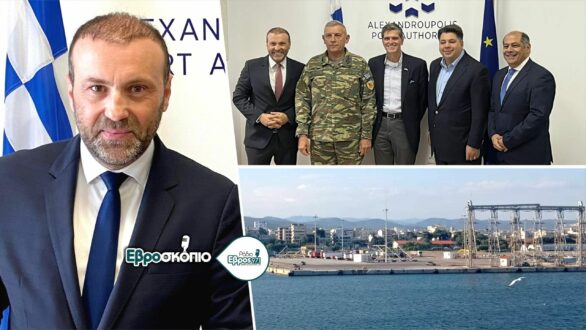 Κ. Χατζημιχαήλ: Αίσθημα εθνικής και διεθνούς ασφάλειας στο λιμάνι της Αλεξανδρούπολης