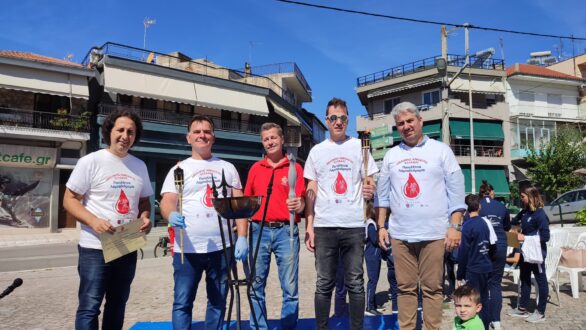 Μεταλαμπαδεύτηκε το μήνυμα της Εθελοντικής Αιμοδοσίας στο Διδυμότειχο