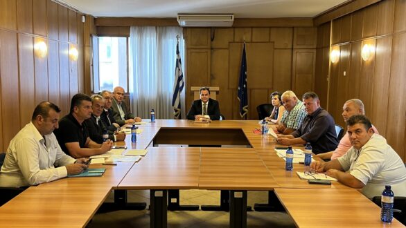 Σύσκεψη για τα θέματα που απασχολούν τους κτηνοτρόφους της ΠΑΜΘ στο Υπουργείο Αγροτικής Ανάπτυξης