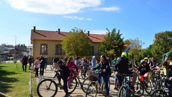 Με απόλυτη επιτυχία πραγματοποιήθηκε η ποδηλατοβόλτα της ΤΙΕΔΑ και του Μορφωτικού Οργανισμού Θράκης Γεννήματα