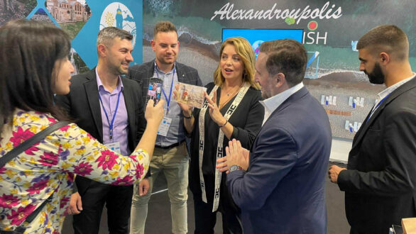 Δυναμική η παρουσία και συμμετοχή του Δήμου Αλεξανδρούπολης στη Διεθνή Έκθεση Τουρισμού Philoxenia