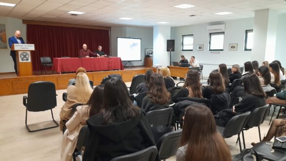 Εκπαιδευτική επίσκεψη φοιτητών της Νομικής Σχολής του Δημοκρίτειου Πανεπιστημίου Θράκης στο Αστυνομικό Μέγαρο Κομοτηνή