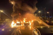 Κάηκαν αυτοκίνητα στο αεροδρόμιο Αλεξανδρούπολης