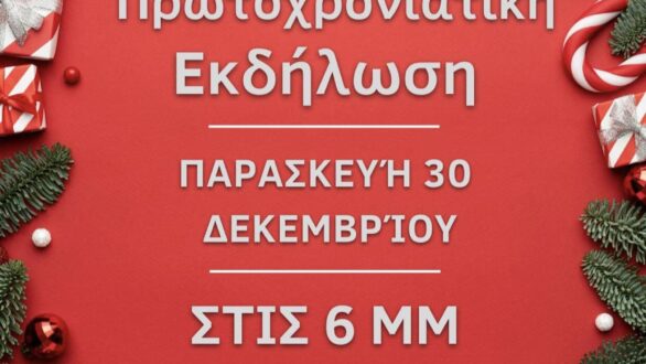 Πρωτότυπη Πρωτοχρονιάτικη εκδήλωση στους δρόμους του Διδυμοτείχου από τον Εμπορικό Σύλλογο!