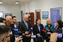 Η Λίνα Μενδώνη στην Κομοτηνή: Έγινε σύσκεψη με Χ. Μέτιο και στελέχη της ΠΑΜΘ