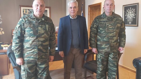 Εθιμοτυπική επίσκεψη Διοικητή Δ’ Σώματος Στρατού στο Δήμο Σουφλίου