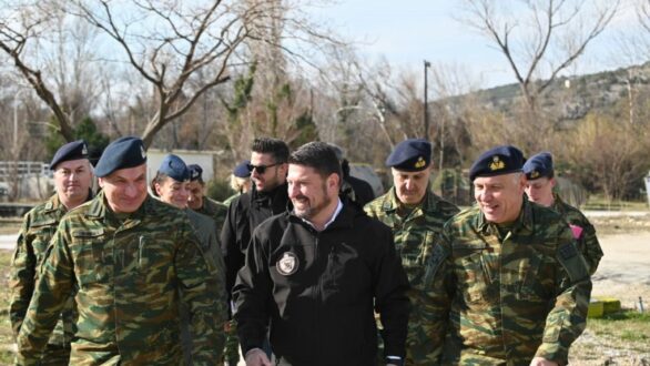Μονάδες του Στρατού Ξηράς στην Ξάνθη επισκέφθηκε ο Ν. Χαρδαλιάς