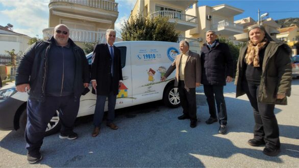 Με την υποστήριξη της ΠΕΔ ΑΜ-Θράκης «Το Χαμόγελο του Παιδιού» απέκτησε όχημα για τη μεταφορά ειδών πρώτης ανάγκης