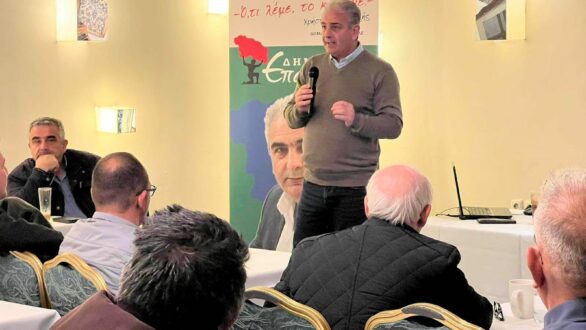 “Κλειστή” συγκέντρωση με τους υποψηφίους  της πραγματοποίησε η «Δημοτική Επαναφορά»