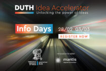 To DUTH Idea Accelerator εισάγει τη νεοφυή επιχειρηματικότητα στο ελληνικό πανεπιστήμιο
