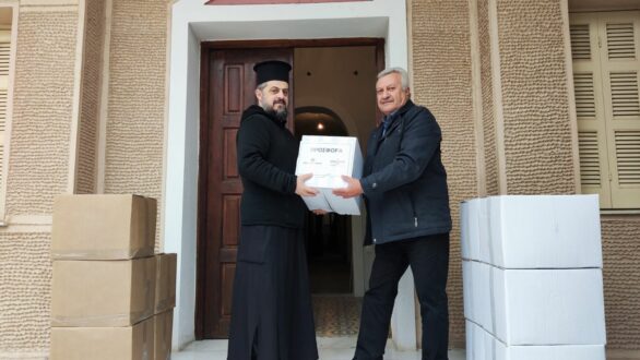 Δέματα επισιτιστικής βοήθειας σε 50 οικογένειες από την Μητρόπολη Διδυμοτείχου, Ορεστιάδος και Σουφλίου