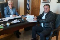 Υπεγράφη η σύμβαση για την αποκατάσταση οδοστρωμάτων οικισμών Δ.Ε. Τυχερού