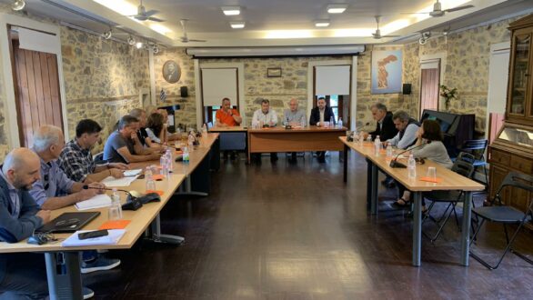 Ευρεία σύσκεψη του Περιφερειάρχη ΑΜΘ στο Δήμο Σαμοθράκης για τα έργα και τον τουρισμό