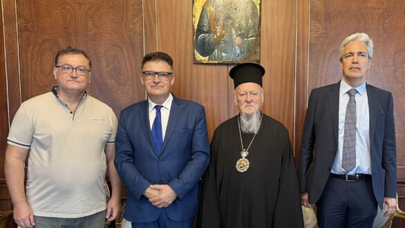 Επίσκεψη του Αντιπεριφερειάρχη Έβρου Δ. Πέτροβιτς στο Πατριαρχείο