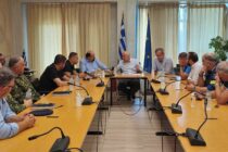 Σύσκεψη του Περιφερειάρχη ΑΜΘ  με τους Υφυπουργούς Πολιτικής Προστασίας και Μακεδονίας-Θράκης στην Κομοτηνή