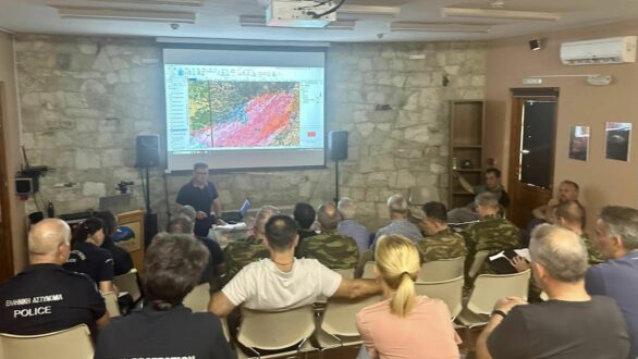 Πέτροβιτς: Επιπλέον ενίσχυση των εναέριων και επίγειων μέσων κατάσβεσης στη Δαδιά. Κρίσιμο το επόμενο 48ωρο