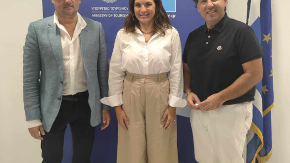 Με την Υπουργό Τουρισμού συναντήθηκε ο Δήμαρχος Αλεξανδρούπολης για την καθιέρωση σχολικών εκδρομών από όλη την Ελλάδα στον Έβρο