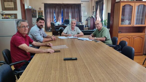 Υπογραφή σύμβασης για το έργο: “Ολοκλήρωση τμήματος αγροτικού δρόμου σύνδεσης κοινότητας Πενταλόφου με παλιό οικισμό Μπάρας”