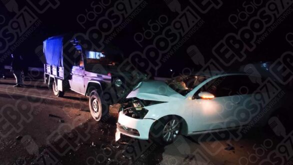 Τώρα: Τροχαίο στην Ορεστιάδα μετά από σύγκρουση ΙΧ με όχημα του στρατού που μετέφερε οπλίτες