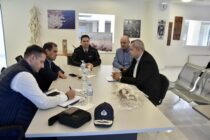 Συνάντηση της Ένωσης Αξιωματικών Α.Μ.Θ.  με τον Υφυπουργό Προστασίας του Πολίτη