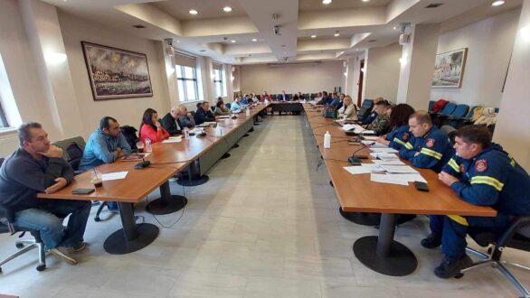 Πραγματοποιήθηκε σύσκεψη των μελών του Συντονιστικού Τοπικού Οργάνου Δήμου Αλεξανδρούπολης