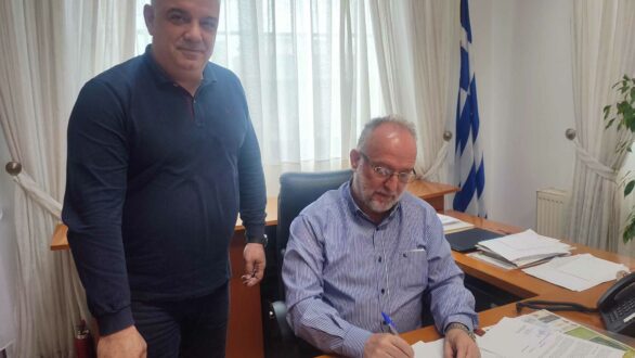 Ξεκίνησε η κατασκευή των συνδέσεων του βιολογικού καθαρισμού των Σαπών 