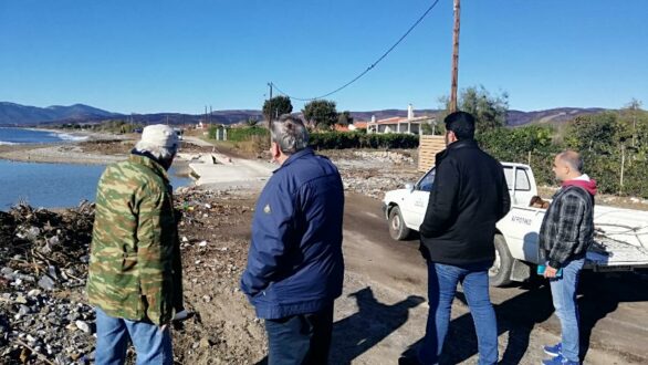 Κλιμάκιο της ΤΕ Έβρου του ΚΚΕ έκανε περιοδεία στις περιοχές που πλημμύρισαν