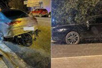 Τώρα: Μοτοσυκλετιστής συγκρούστηκε με 2 αυτοκίνητα