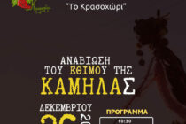 Κρασοχώρι : Αναβίωση του εθίμου της Καμήλας