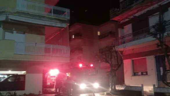 Φωτιά σε στέγη στην Ορεστιάδα