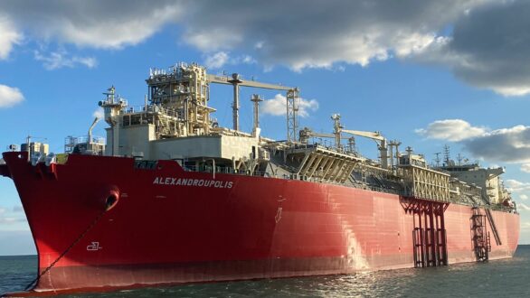 Στις 20 Ιανουαρίου φτάνει στο FSRU Αλεξανδρούπολης το πρώτο φορτίο LNG