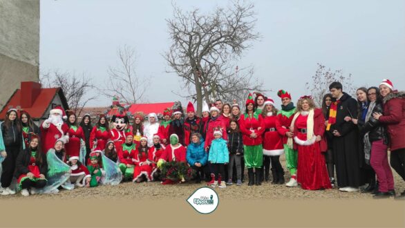 Υπαίθριο Ρεβεγιόν Πρωτοχρονιάς στα Ρίζια, στο Παραμυθένιο Χωριό