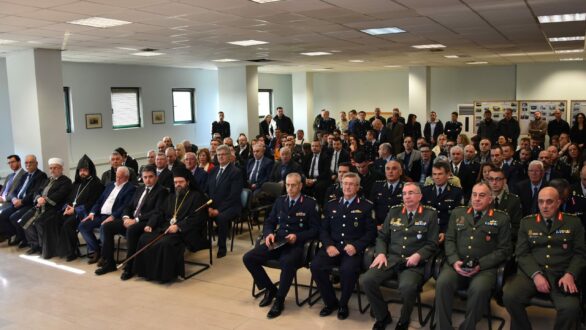 Τελετή παράδοσης – ανάληψης των καθηκόντων του Γενικού Περιφερειακού Αστυνομικού Διευθυντή ΑΜΘ