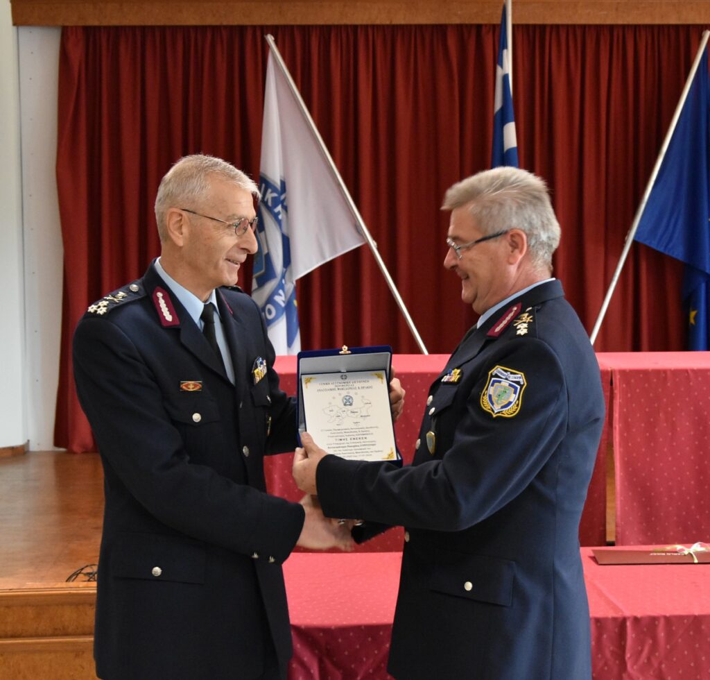 Τελετή παράδοσης – ανάληψης των καθηκόντων του Γενικού Περιφερειακού Αστυνομικού Διευθυντή ΑΜΘ