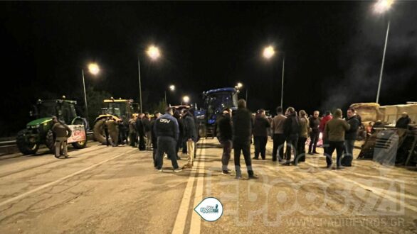 Κλείνουν το τελωνείο του Ορμενίου οι αγρότες του Βορείου Έβρου