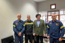 Συνάντηση Δημάρχου Ορεστιάδας με τον νέο Διοικητή Διοίκησης Πυροσβεστικών Υπηρεσιών Ν. Έβρου