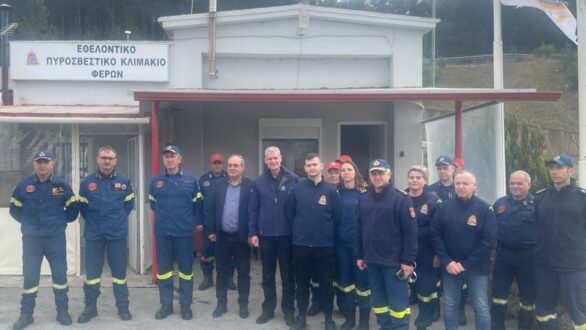Στις Πυροσβεστικές Υπηρεσίες του Έβρου περιόδευσε ο Υφυπουργός Κλιματικής Κρίσης και Πολιτικής Προστασίας