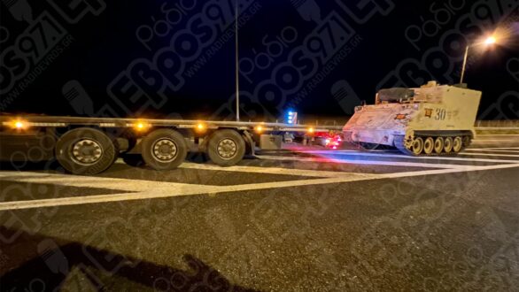 ΚΚΕ για πτώση τανκ: “Αναδεικνύει την παντελή έλλειψη μέτρων ασφαλείας και ελέγχων κατά την μεταφορά του πολεμικού υλικού”