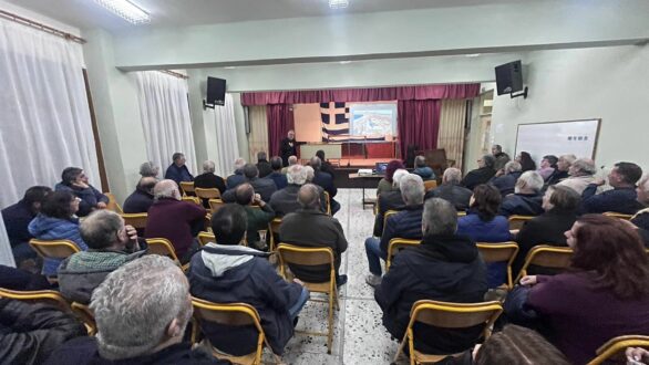 Ενημέρωση-ανοιχτή συζήτηση με θέμα την εξέλιξη του βιολογικού της Καμαριώτισσας