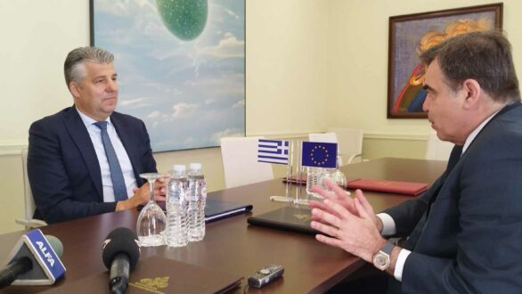 Συνάντηση του Περιφερειάρχη ΑΜΘ με τον Αντιπρόεδρο της Ευρωπαϊκής Επιτροπής κ. Μαργαρίτη Σχοινά  