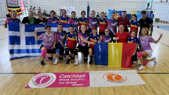 Στην 4<sup>η</sup> θέση η ΙΡΙΔΑ Σουφλίου στον διεθνή αγώνα Catchball στο Βουκουρέστι Ρουμανίας