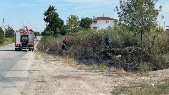 Φωτιά στην Ορεστιάδα