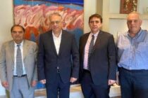 Με τον Υπουργό Ανάπτυξης συναντήθηκε αντιπροσωπεία του Συνδέσμου Βιοτεχνιών – Βιομηχανιών και Εξαγωγικών Επιχειρήσεων Έβρου