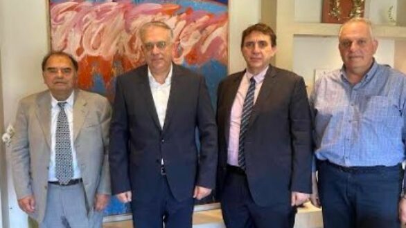 Με τον Υπουργό Ανάπτυξης συναντήθηκε αντιπροσωπεία του Συνδέσμου Βιοτεχνιών – Βιομηχανιών και Εξαγωγικών Επιχειρήσεων Έβρου