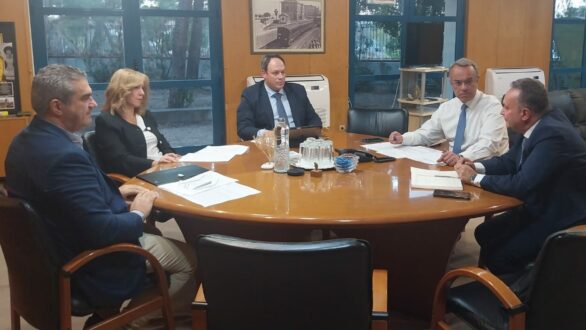 Συνάντηση Κελέτση – Σταϊκούρα στο Υπουργείο Υποδομών και Μεταφορών – Τι συζήτησαν