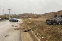 Σφοδρή σύγκρουση μεταξύ δύο οχημάτων έξω από το Διδυμότειχο