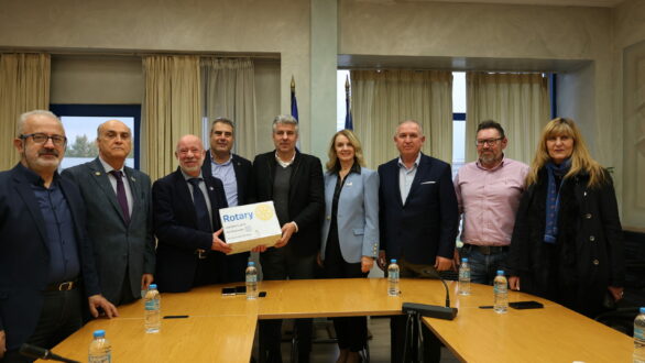 Δωρεά drone στην Περιφέρεια Αν. Μακεδονίας και Θράκης από τους Ροταριανούς Ομίλους «Κομοτηνή» και «Ροδόπη»