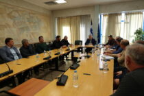 Σύσκεψη του Περιφερειάρχη Χ. Τοψίδη με εκπροσώπους των κτηνοτροφικών συλλόγων Αν. Μακεδονίας και Θράκης