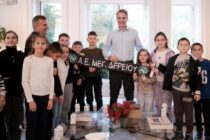 Συνάντηση Κυριάκου Μητσοτάκη με μαθητές του μειονοτικού Δημοτικού Σχολείου και του Σχολείου Δεύτερης Ευκαιρίας του Μεγάλου Δερείου Σουφλίου